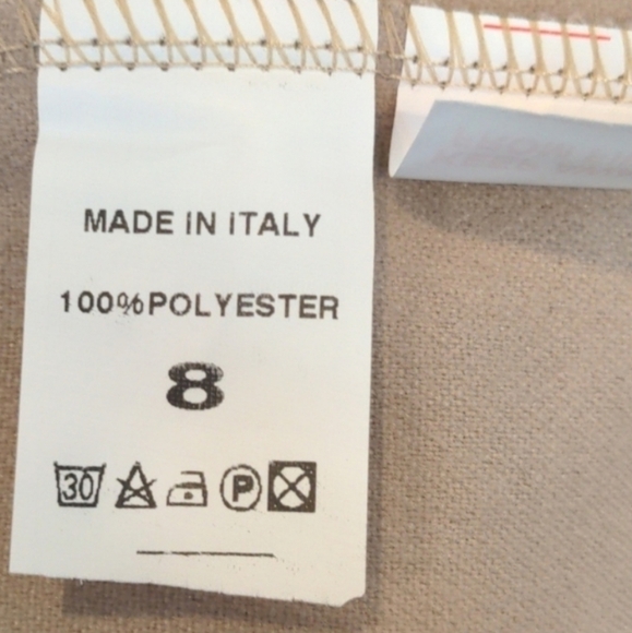 Boohoo Neutral Tan Open Front Classic Jacket size UK 8 - Picture 7 of 7